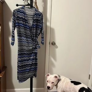 Black and blue dress by Esprit